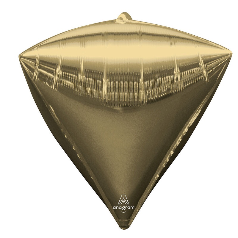 White Gold 15" Diamondz Balloon