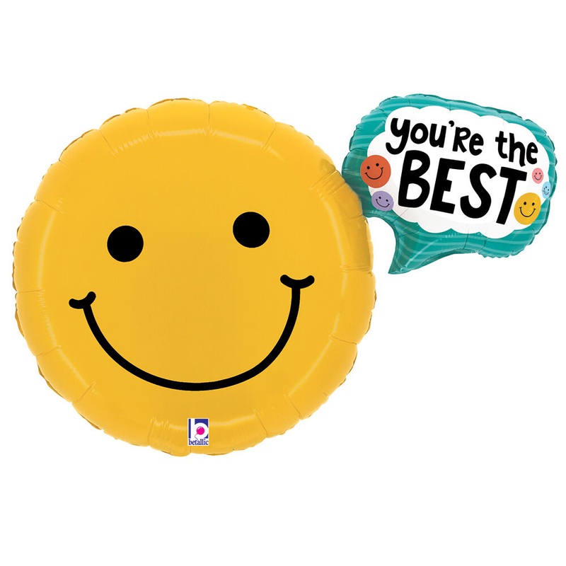 You're the Best Smiley 31" Balloon