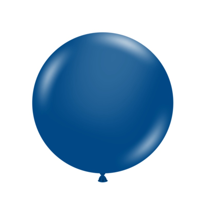 Crystal Sapphire Blue 17 Latex Balloons (50 count)