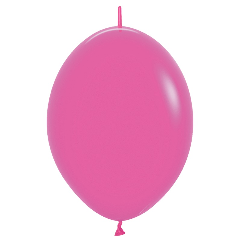 Deluxe Fuchsia 6 Link-O-Loon Balloons (50 count)