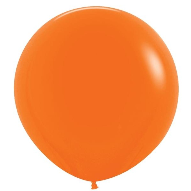 Fashion Orange 24 Latex Balloons (10 count)