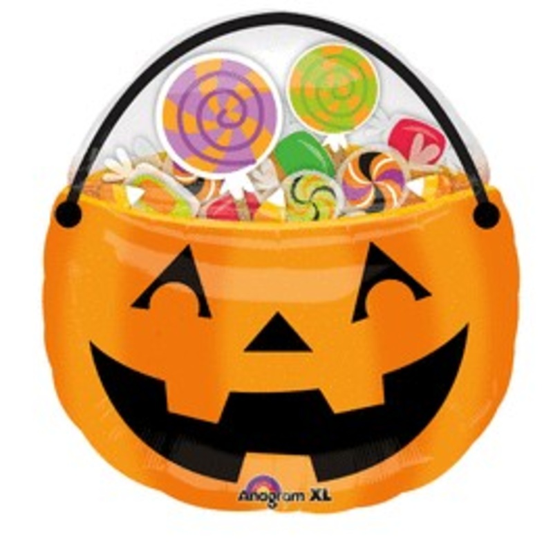 Halloween Treat Pail 23 Balloon