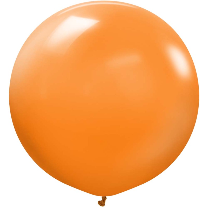 Kalisan Standard Orange 36 Latex Balloons (2 count)