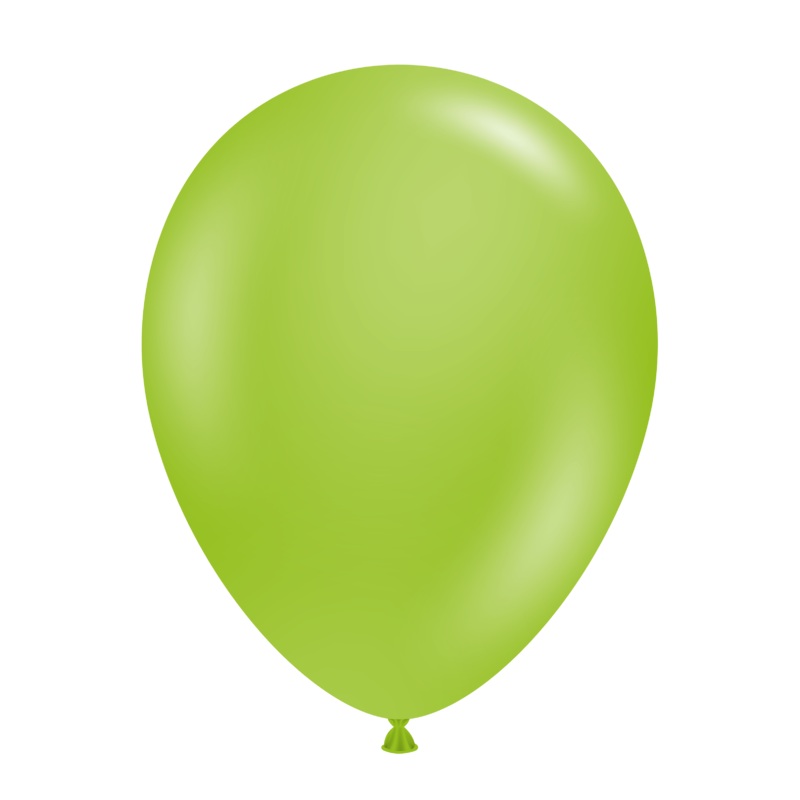 Lime Green 11 Latex Balloons (100 count)