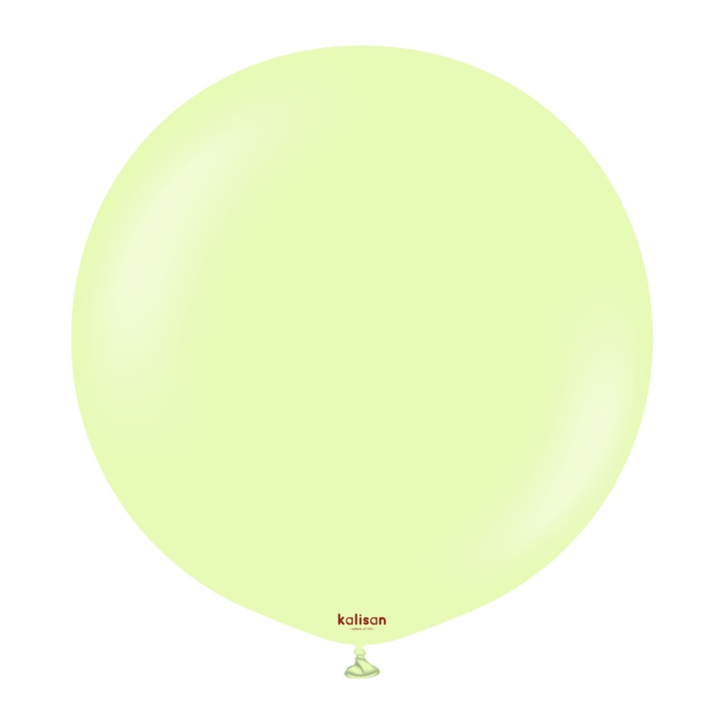 Macaron Pistachio 24 Latex Balloons (2 count)