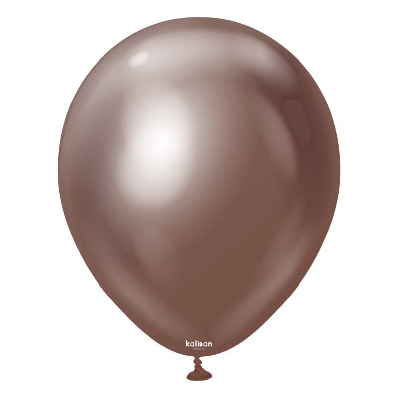 Mirror Chocolate 24 Latex Balloons (2 count)