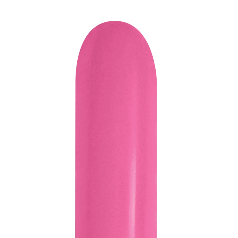 Neon Magenta 260B Latex Balloons (50 count)