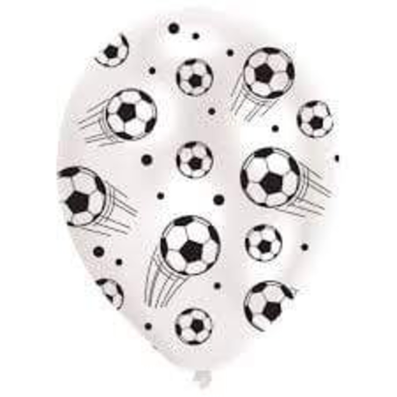 Soccer Balls 12 Latex Balloons (36 count)
