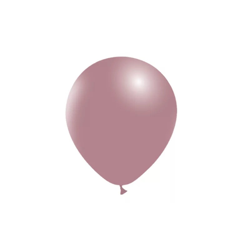 Vintage Pink 12 Latex Balloons (100 count)