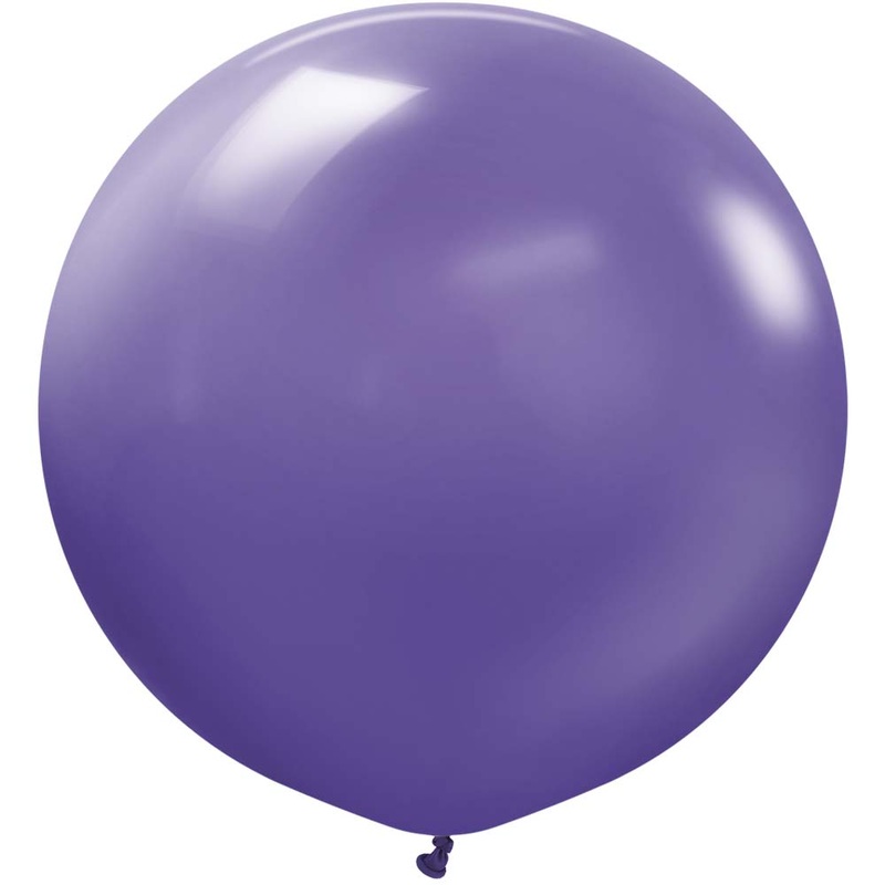 Violet 24 Latex Balloons (2 count)