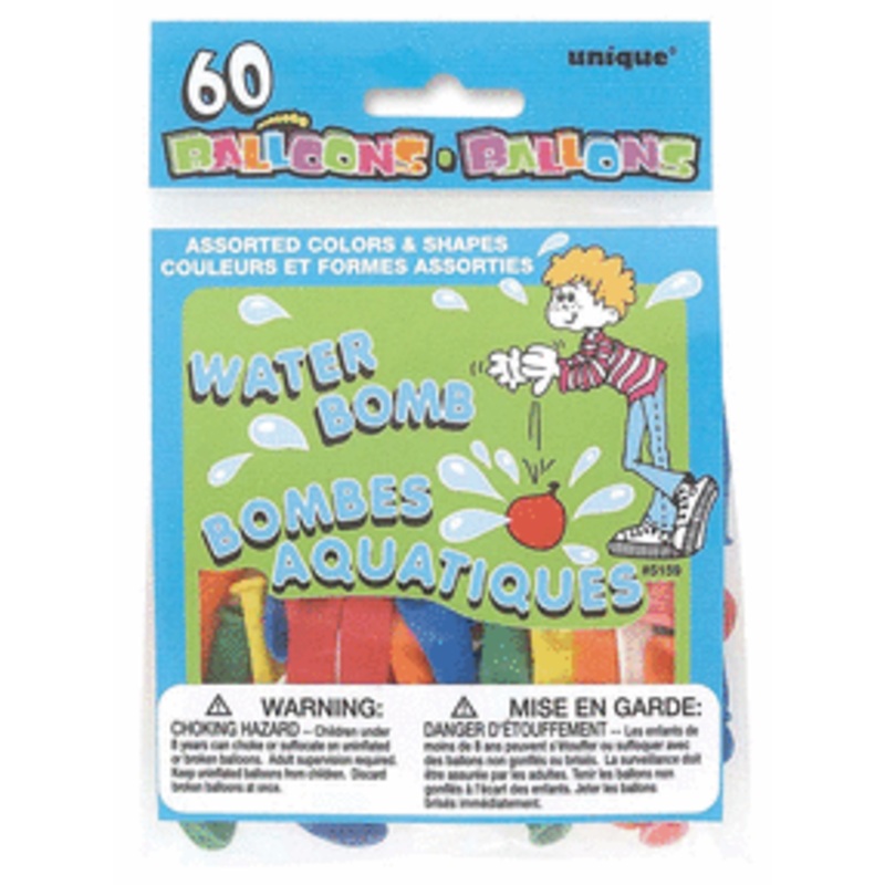 Water Balloons Latex Balloons (60 count)