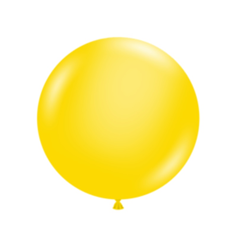 Yellow 17 Latex Balloons (50 count)